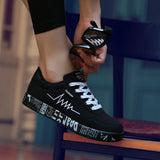 Spring Women Shoes Black Sneakers
