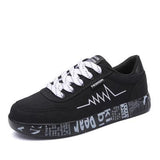 Spring Women Shoes Black Sneakers